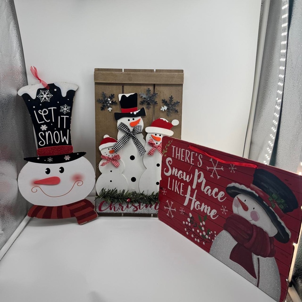 Christmas decoration bundle 3 piece